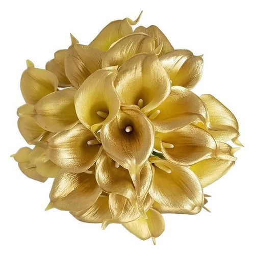 Gold mini calla - gold,