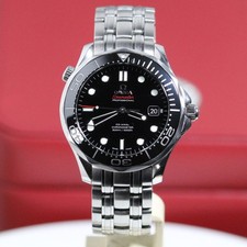 OMEGA Seamaster 300M Men's Black Watch 212.30.41.20.01.003 Box Papers 2014