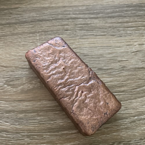 Copper ingot bar - copper, 500-600g