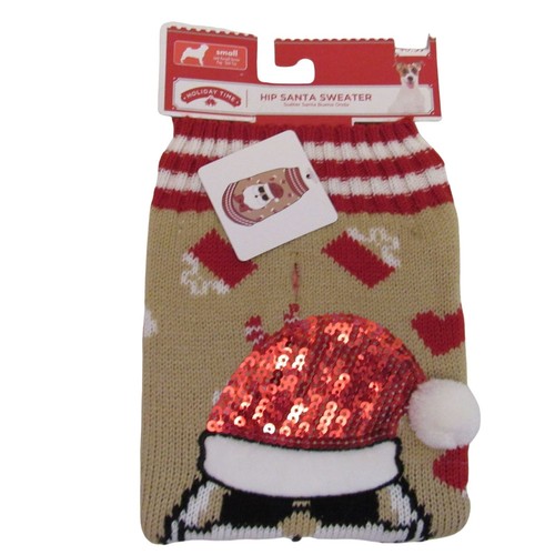 Hip santa dog sweater puppy - santa,