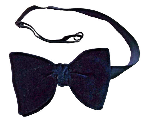 Bow tie vintage - velvet, mens