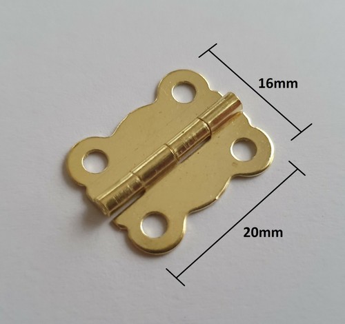 Golden hinges with screws - hinges,
