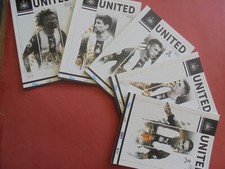 2019/20 NEWCASTLE UNITED (HOME PROGRAMMES) - CHOOSE FROM LIST