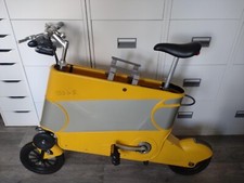 Skoot International ~ Folding Suitcase Bike Cycle ~ Canary Yellow ~ c.1999-2001