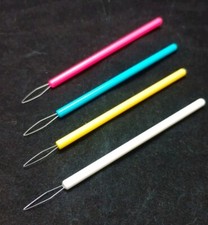 Long Handle Needle X1 Threader. Random Colour. Free UK Postage.