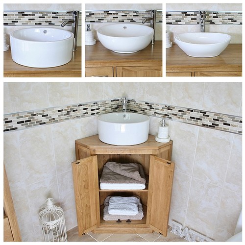 Bathroom vanity unit - unit, oak