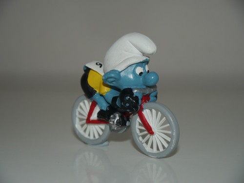 Vintage shleich cyclist - vintage,