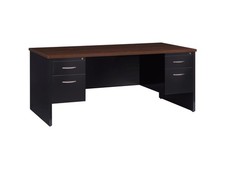 Lorell Double Pedestal Desk