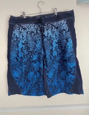 Men’s Fat Face Swimming Board Shorts Navy Size 36 Waist