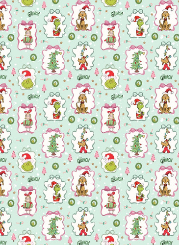 The grinch gift wrap - wrap,
