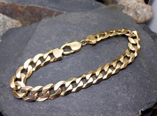 9ct Yellow Gold Cuban Curb