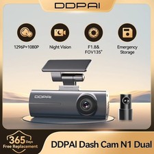 DDPAI N1 Dual Dash Cam 1296P