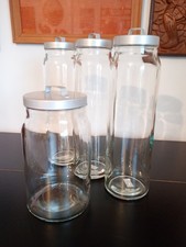 Vintage IKEA Burken Storage/Pasta Jars 1990s