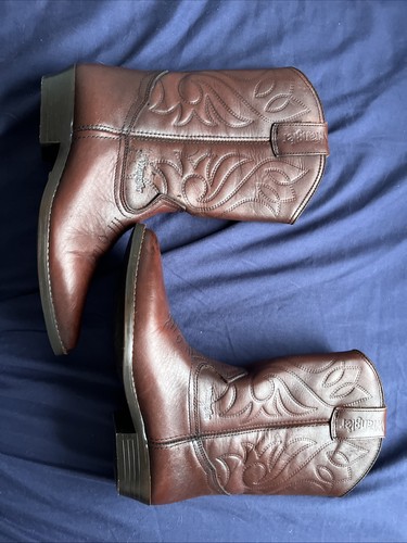 Wrangler brown leather - brown, cowboy