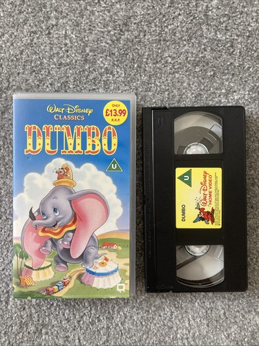 Walt disney classics dumbo vhs - walt,