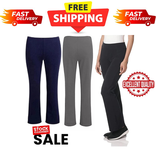 Pack womens bootleg trousers - bootleg,