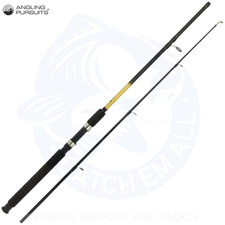 6ft Strike Master 2pc Spinning Fishing Rod Pike Perch Trout Bass Sea Lure