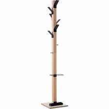 Paperflow Coat Hat Umbrella Stand PECPP.01 Modern Square Design in Black