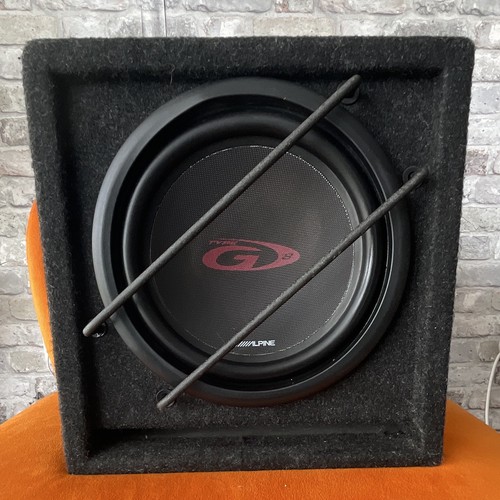 Alpine sub in box - alpine,