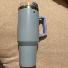 Nitro The Range 1 2 L Blue Insulated Hot Cold Water Bottle Stainless Steel