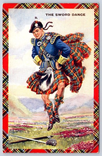 Antique scotland postcard - antique,