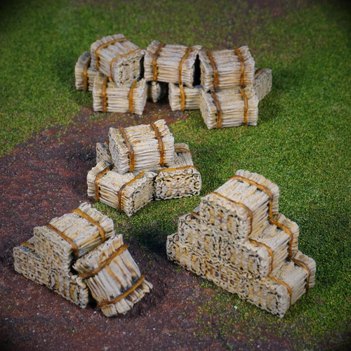 Hay bales scenery - scenery/terrain,