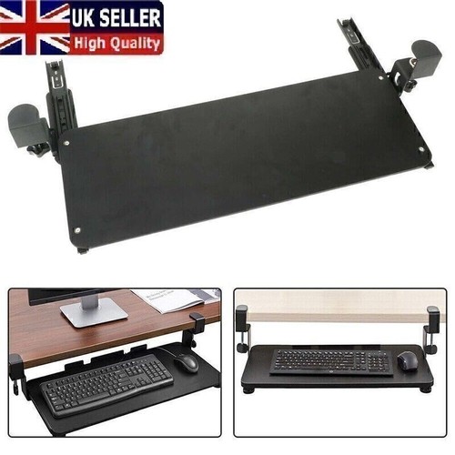 Keyboard tray under desk - keyboard,