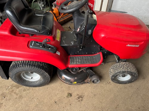 Jonsered ride mower very - on,