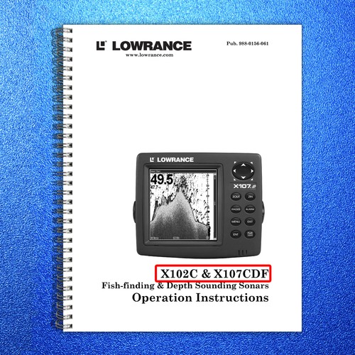 Lowrance x102c x107cdf - x107cdf, fish