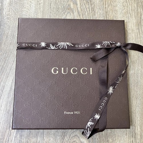 Gucci brown square box x - 24.5,