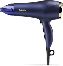 Babyliss LUXE 2300W Hair Dryer, Ionic Frizz Control, Fast Drying 5781U  - BLUE