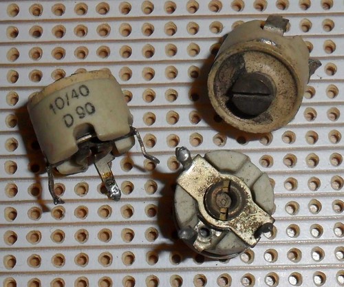 40pf vintage variable trimmer - variable,