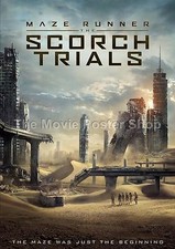 Maze Runner The Scorch Trials Movie Poster A1 A2 A3