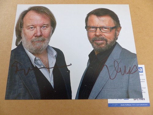 Abba bjorn benny signed - abba,