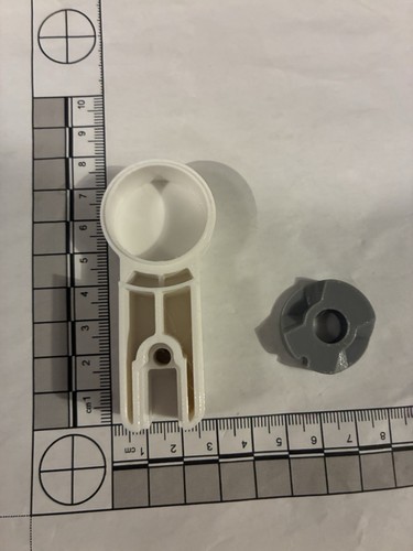 Plastic shower door hinge - shower,