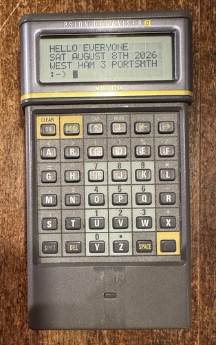 Psion organiser lz64 with - organiser, ii