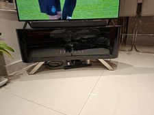 Affinity bay curved TV stand