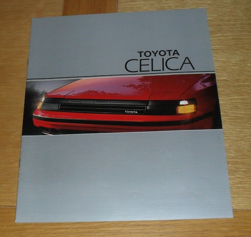 Toyota celica gt brochure - 2.0,