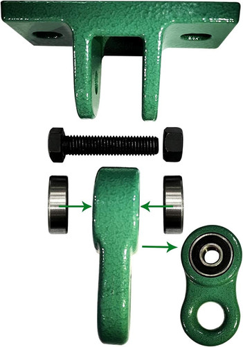 Heavy duty green - duty, hangers