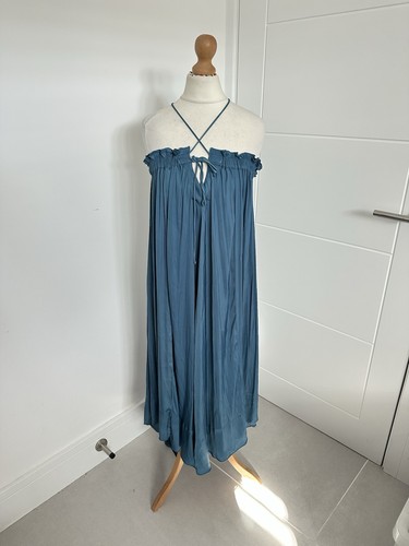 Women zara blue satin - zara,