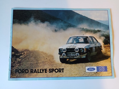 Ford rallye sport - ford, brochure