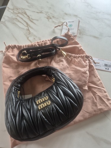 Miu black - miu, leather
