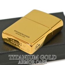 Zippo Armor Case Titanium Gold