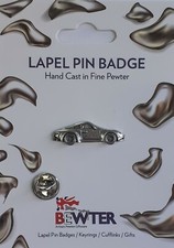 Sports Racing Car Pin, English