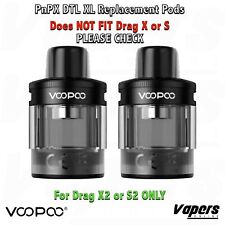 Voopoo PnPX DTL Cartridge x 2 in XL - for the Drag X2 and S2 only