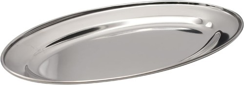Platter stainless steel round - platter,