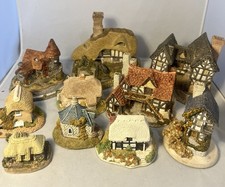 10 x Job Lot, Vintage Lilliput Lane & David Winter Houses, Various Sizes