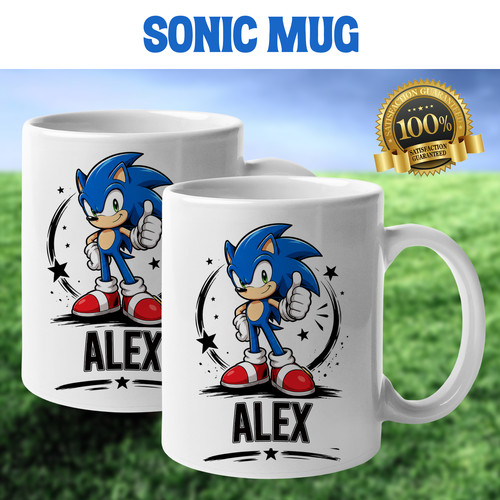 Personalised sonic thump - sonic,