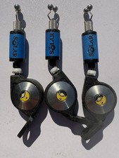 3x Blue Solar Bobbins And