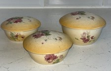 3 X Vintage  trinket boxes